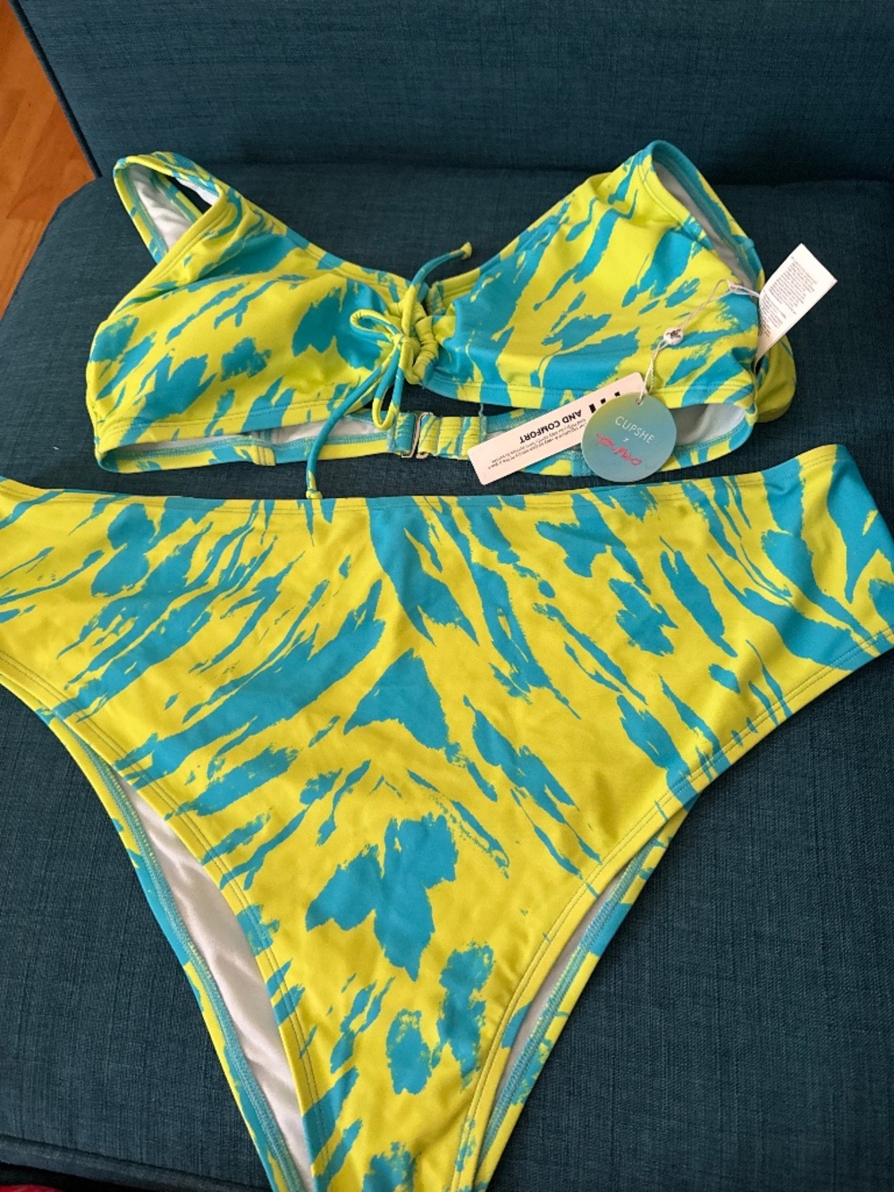 Neon Plus Size Bikini